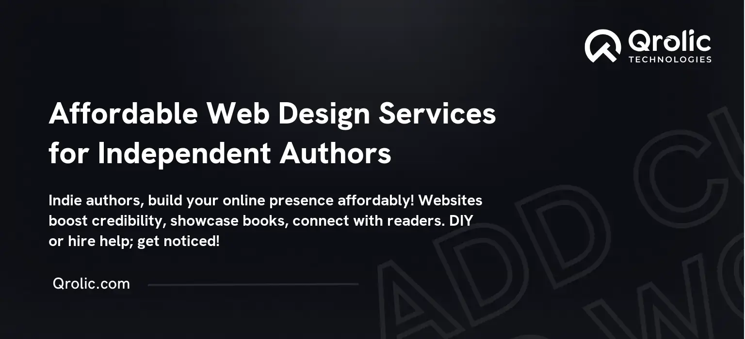 Affordable Web Design Services for Independent Authors Affordable-Web-Design-Services-for-Independent-Authors-Featured-Image