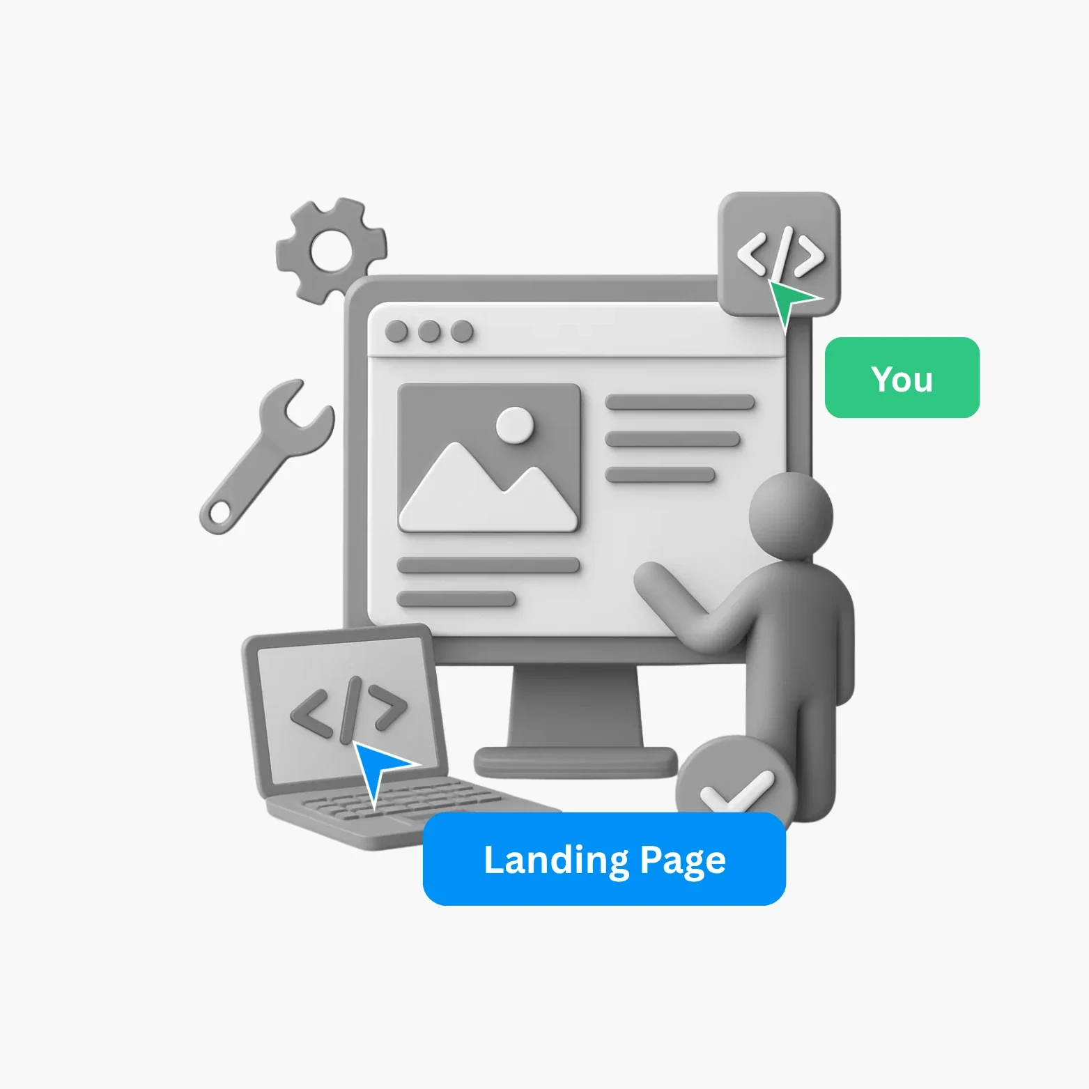 Custom Landing Page Development Custom Landing Page Development