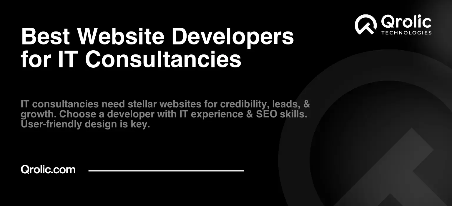 Best Website Developers for IT Consultancies Best-Website-Developers-for-IT-Consultancies-Featured-Image