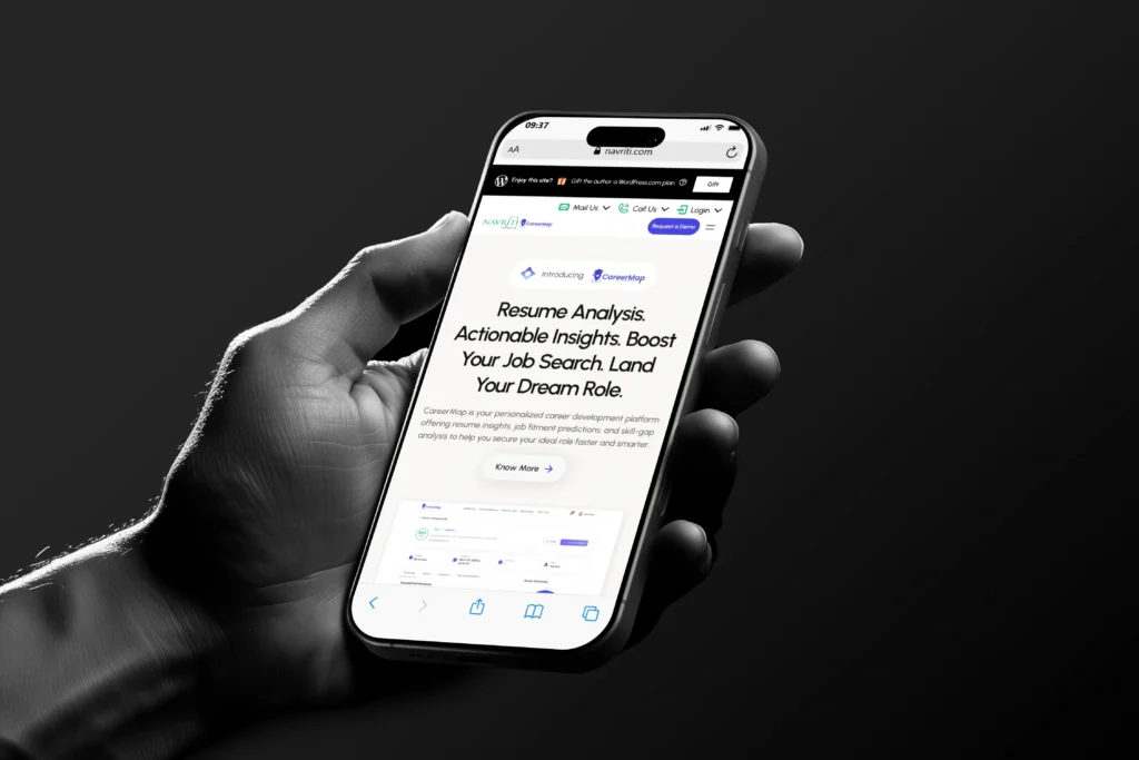 Empowering India’s Skilling Movement — Navriti Website Redesign Empowering