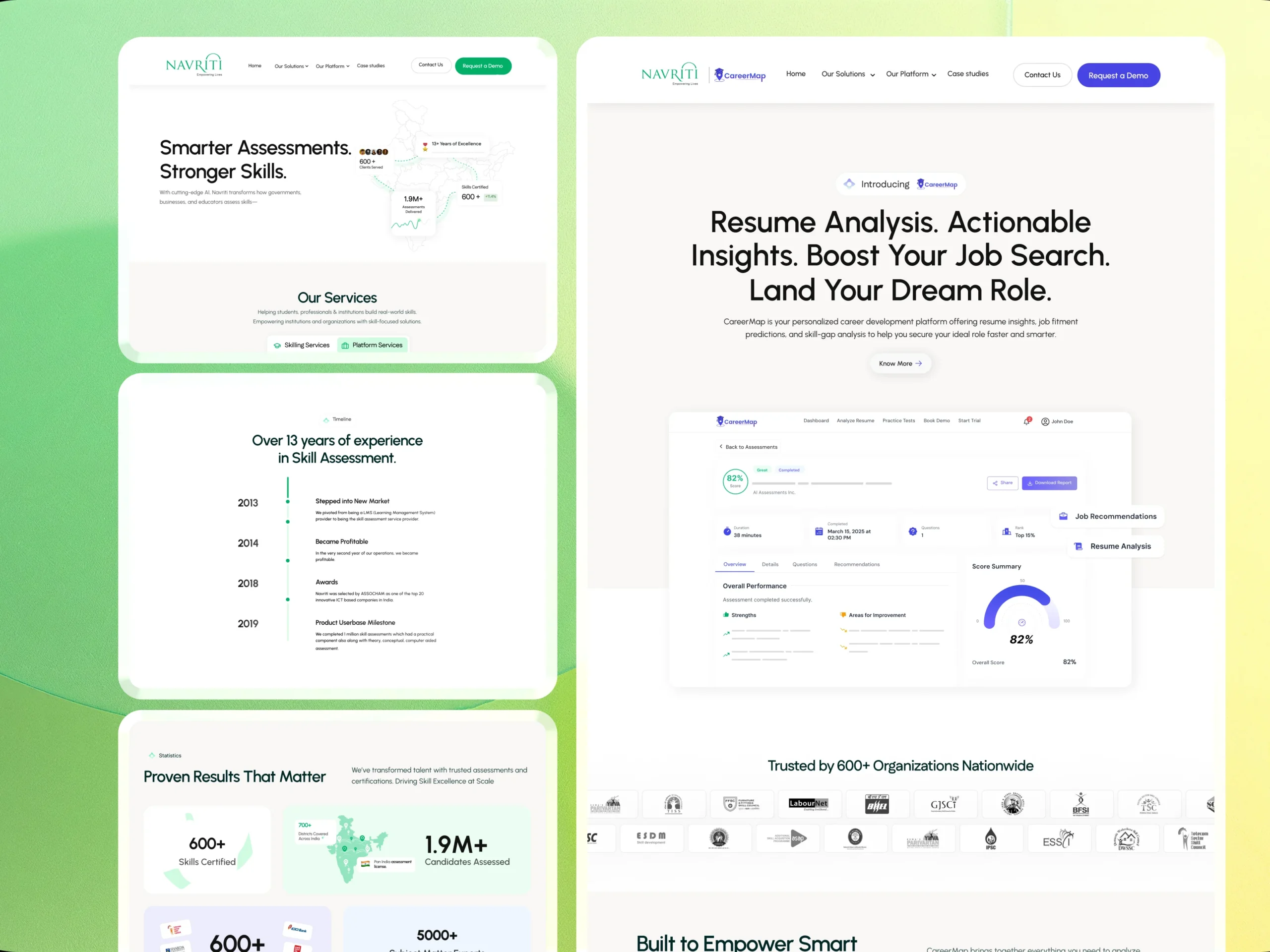 Empowering India’s Skilling Movement — Navriti Website Redesign Empowering