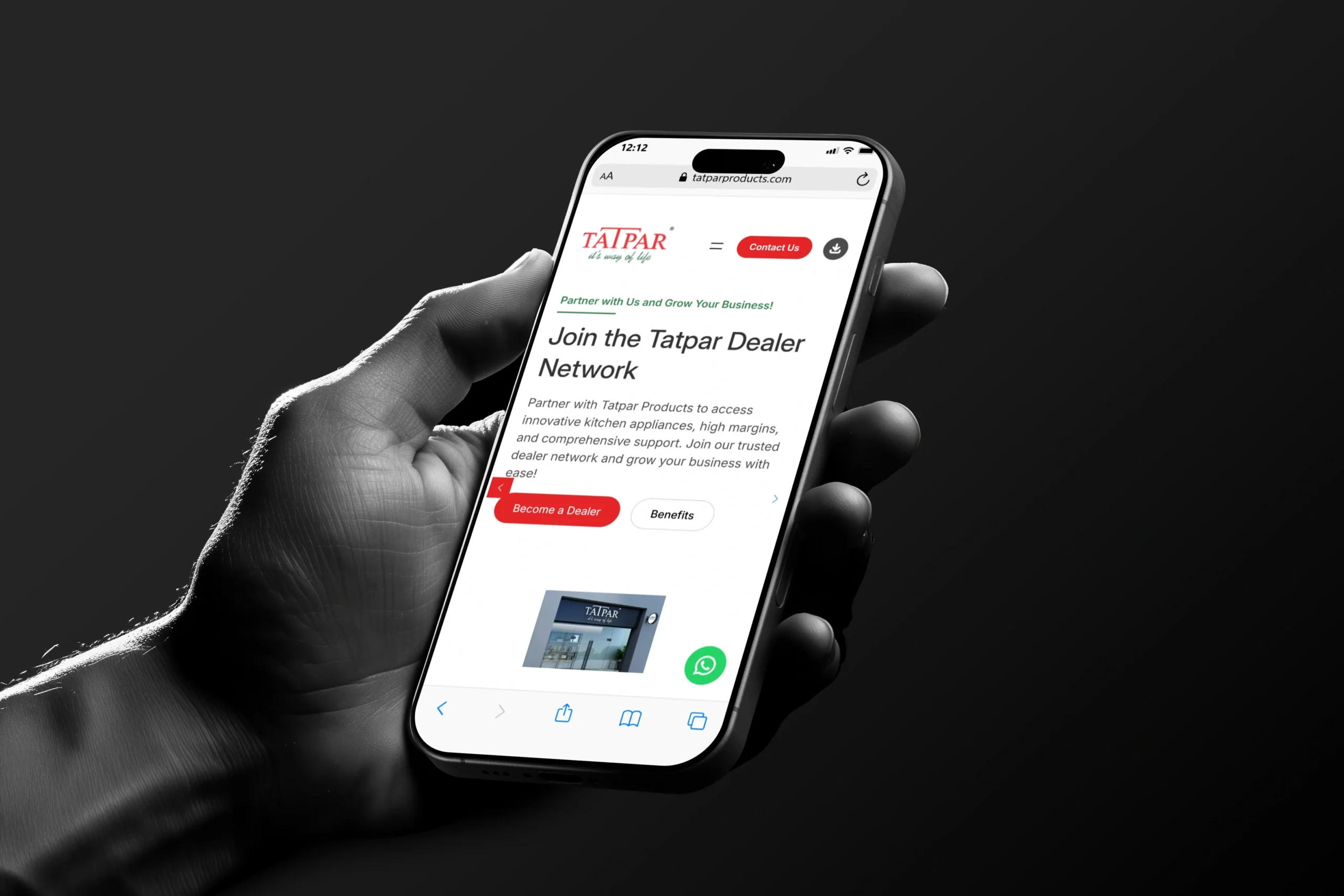 Transforming Tatpar’s Outdated Website into a Scalable Kitchen Equipment Platform Transforming