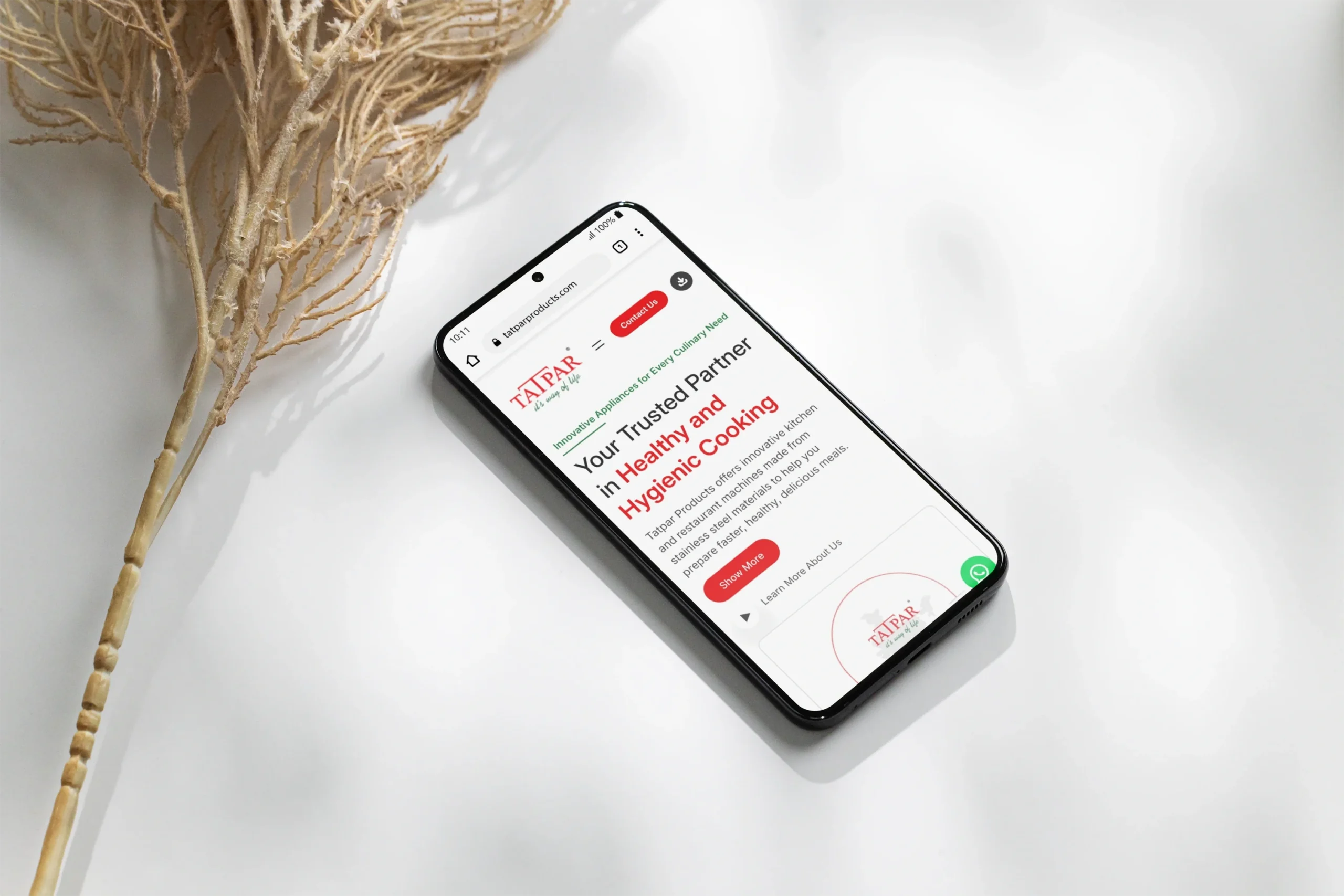 Transforming Tatpar’s Outdated Website into a Scalable Kitchen Equipment Platform Transforming
