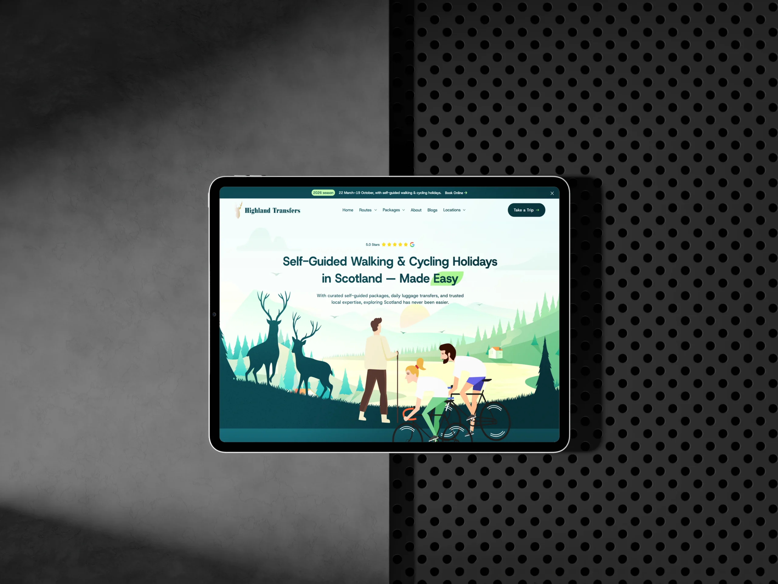 Highland Transfers Website Redesign & Development & SEO Optimization Highland Transfers