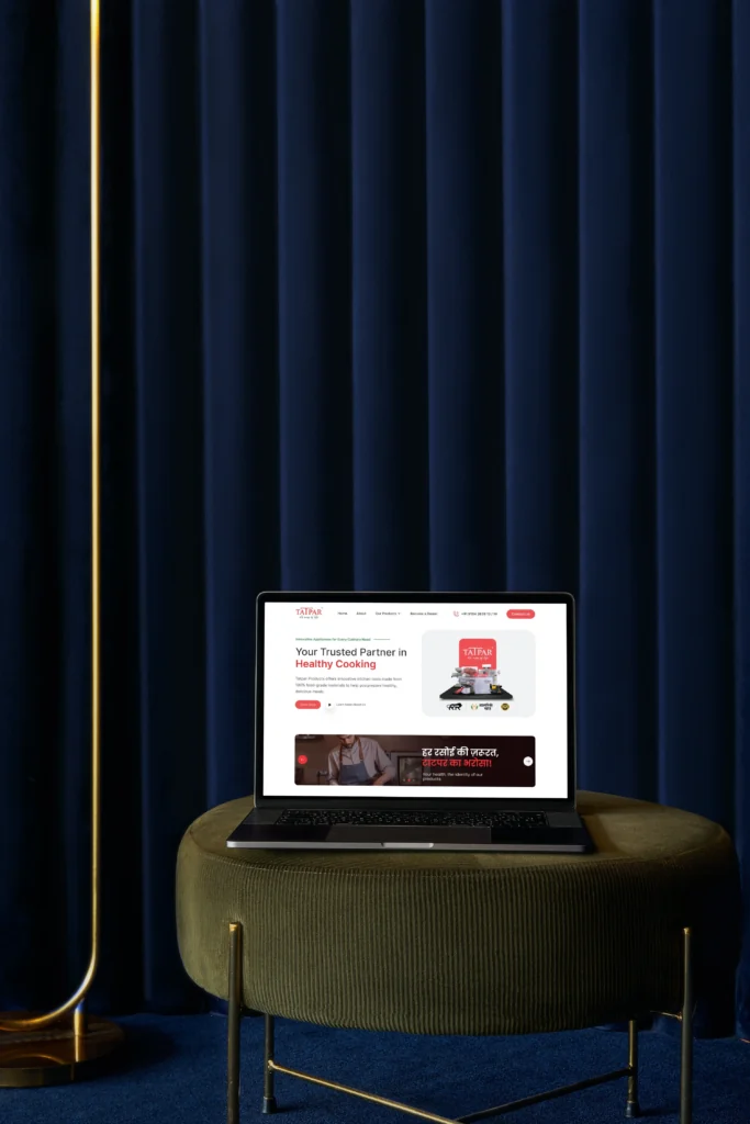 Transforming Tatpar’s Outdated Website into a Scalable Kitchen Equipment Platform Transforming