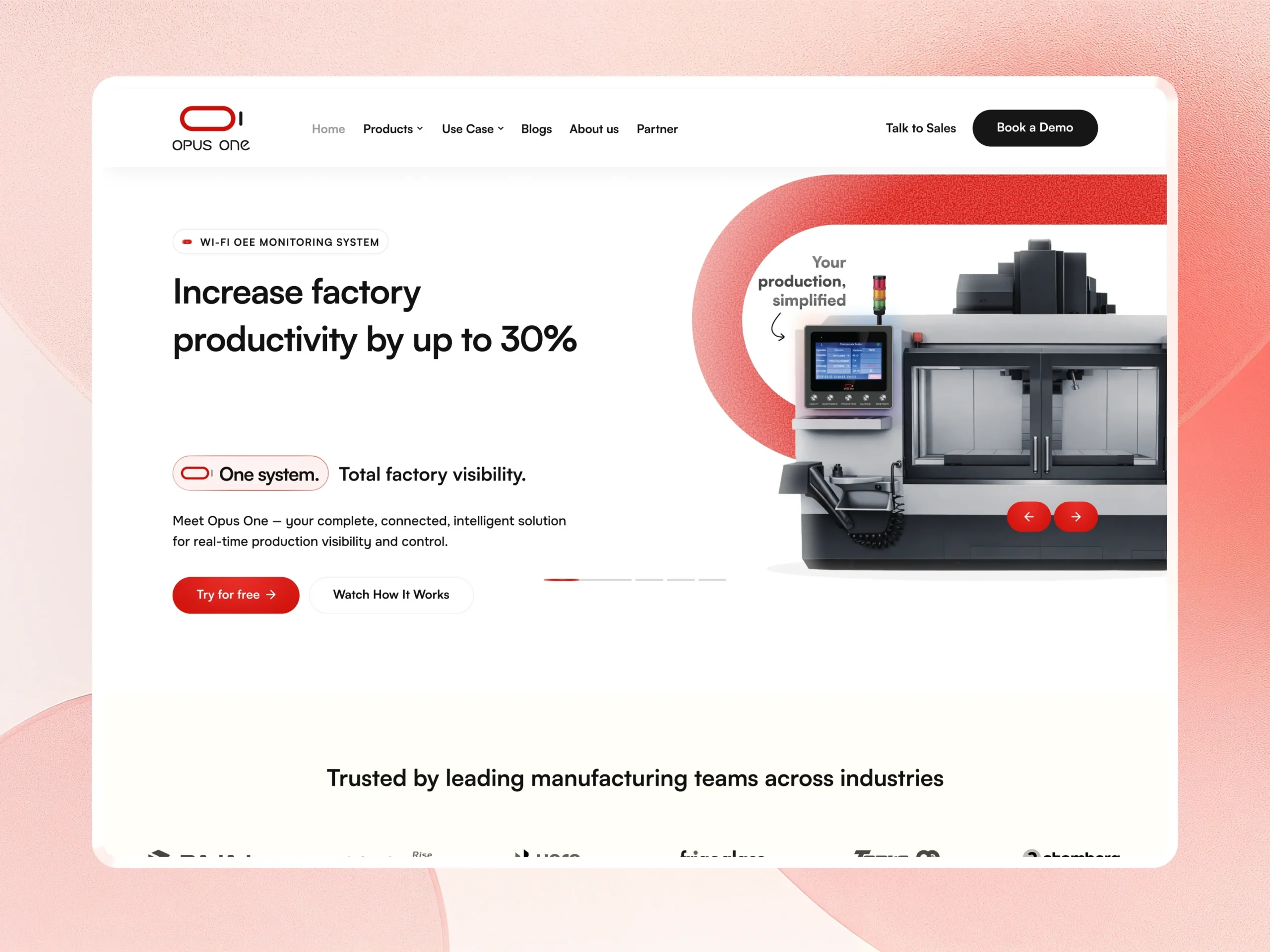 OpusOne – Scalable Product & Technology Platform Dribbble Shot Desk - 1 (2)