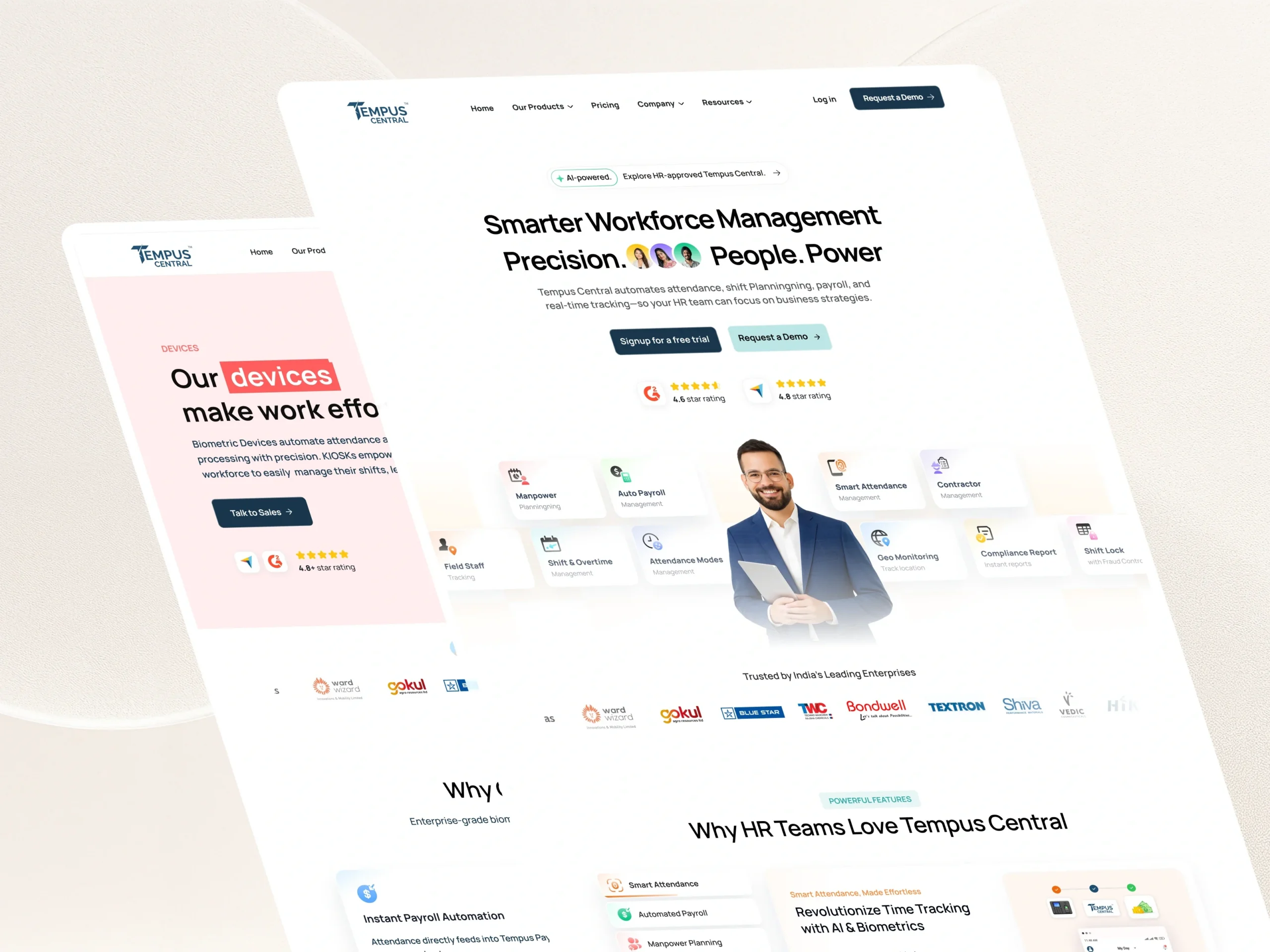 Tempus Central – HR & Workforce Management Website Dribbble Shot Desk - 10 (3)
