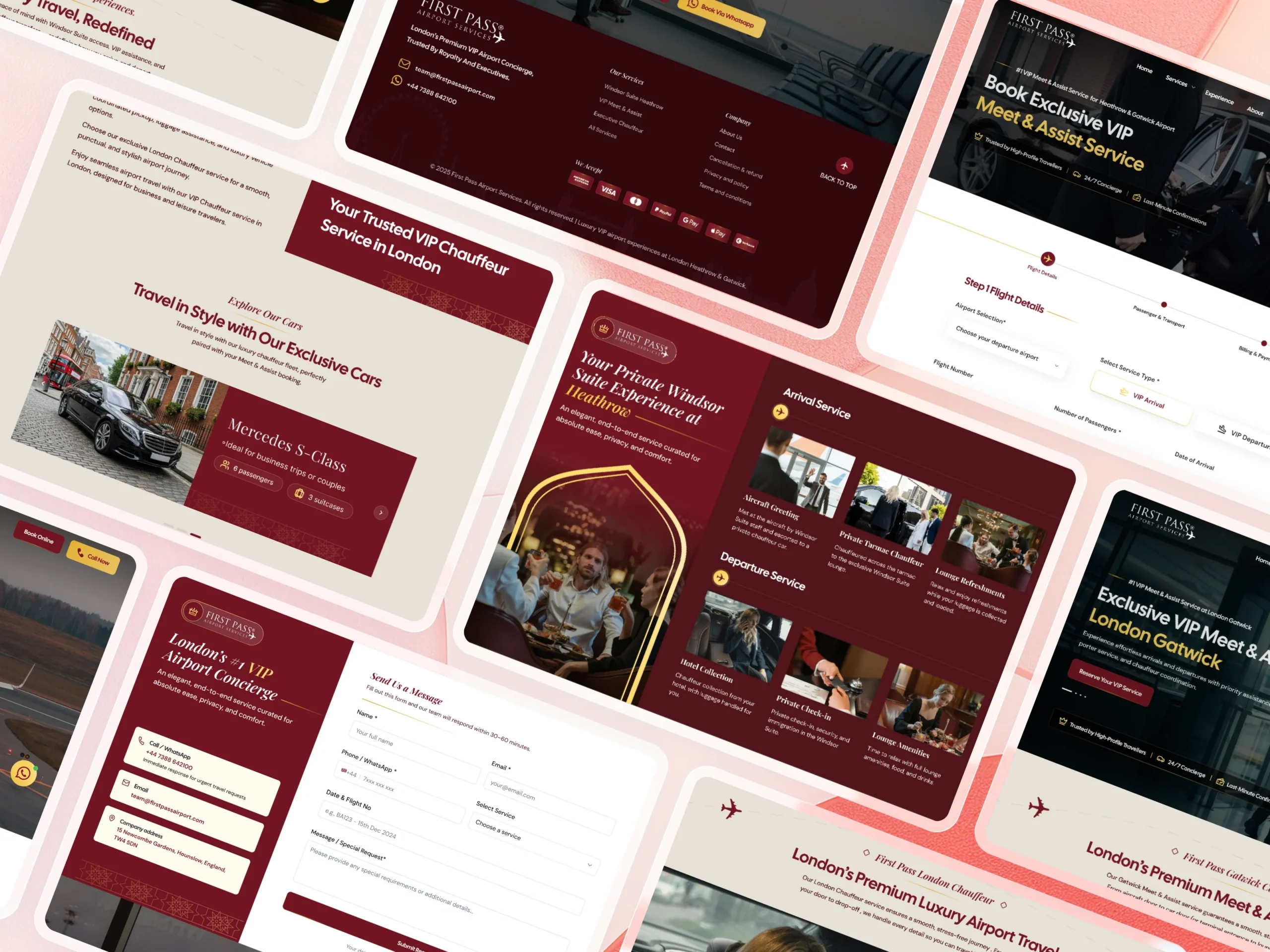 First Pass Airport Website Development & Smart Booking System Dribbble Shot Desk - 29