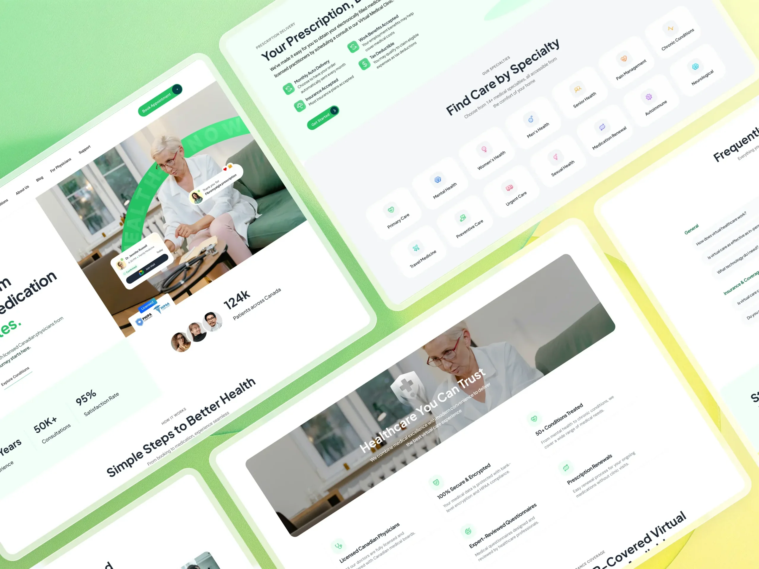 Health-e-now Website Redesign & UI/UX Enhancement health-e-now