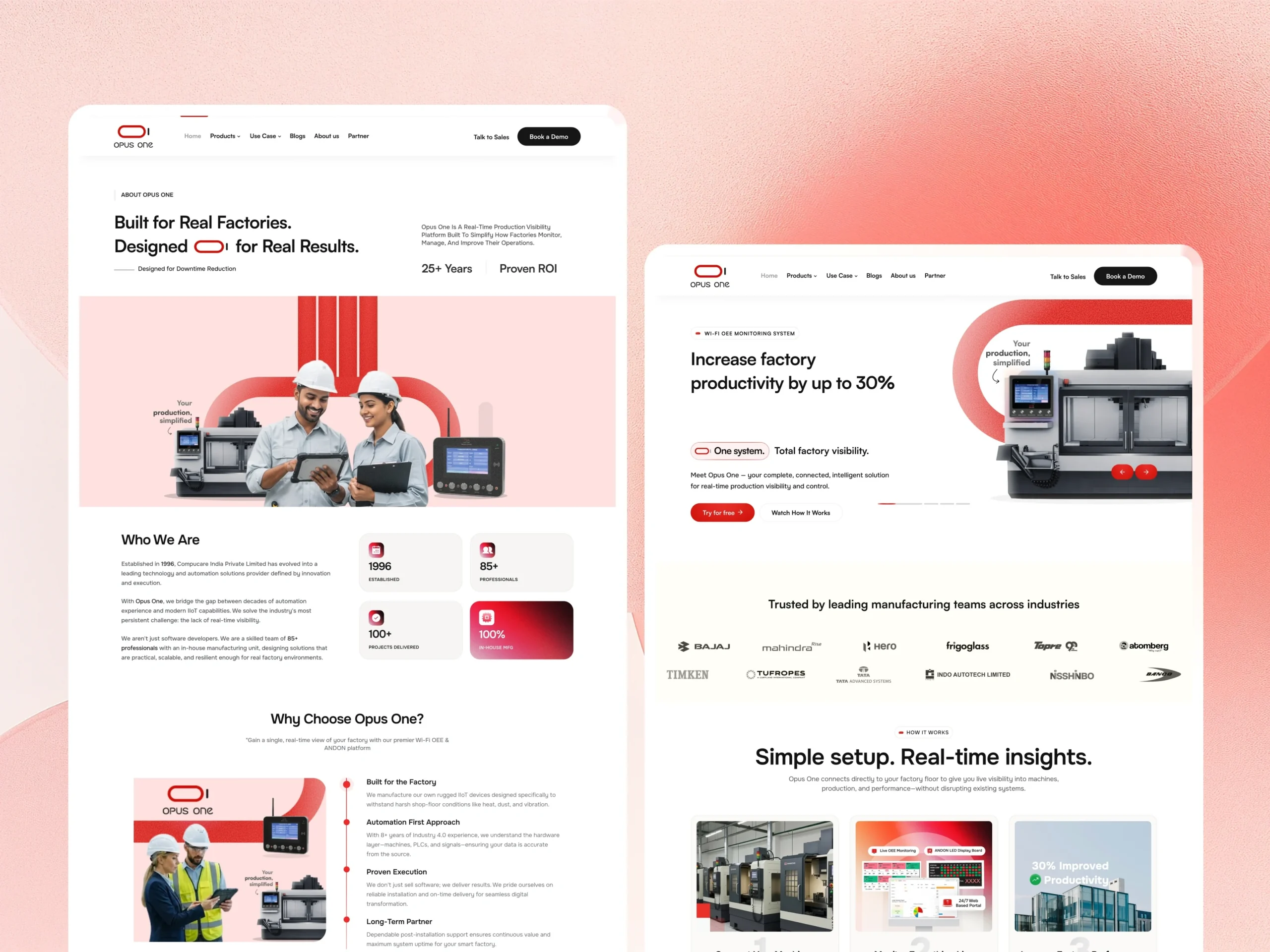 OpusOne – Scalable Product & Technology Platform Dribbble Shot Desk - 6