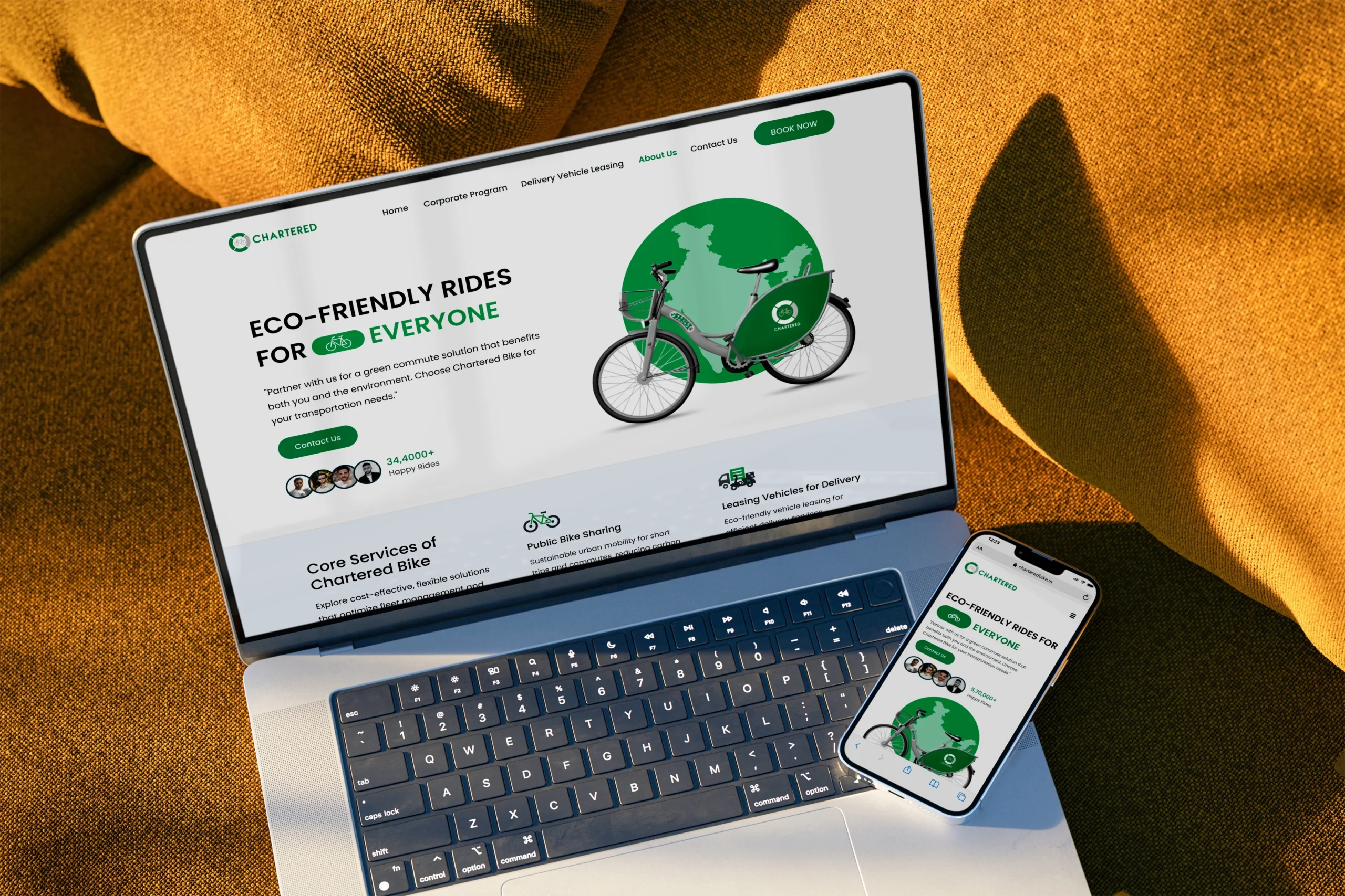 Designing a Fast and Functional Website for India’s Leading Bike-Sharing Service Bike-Sharing