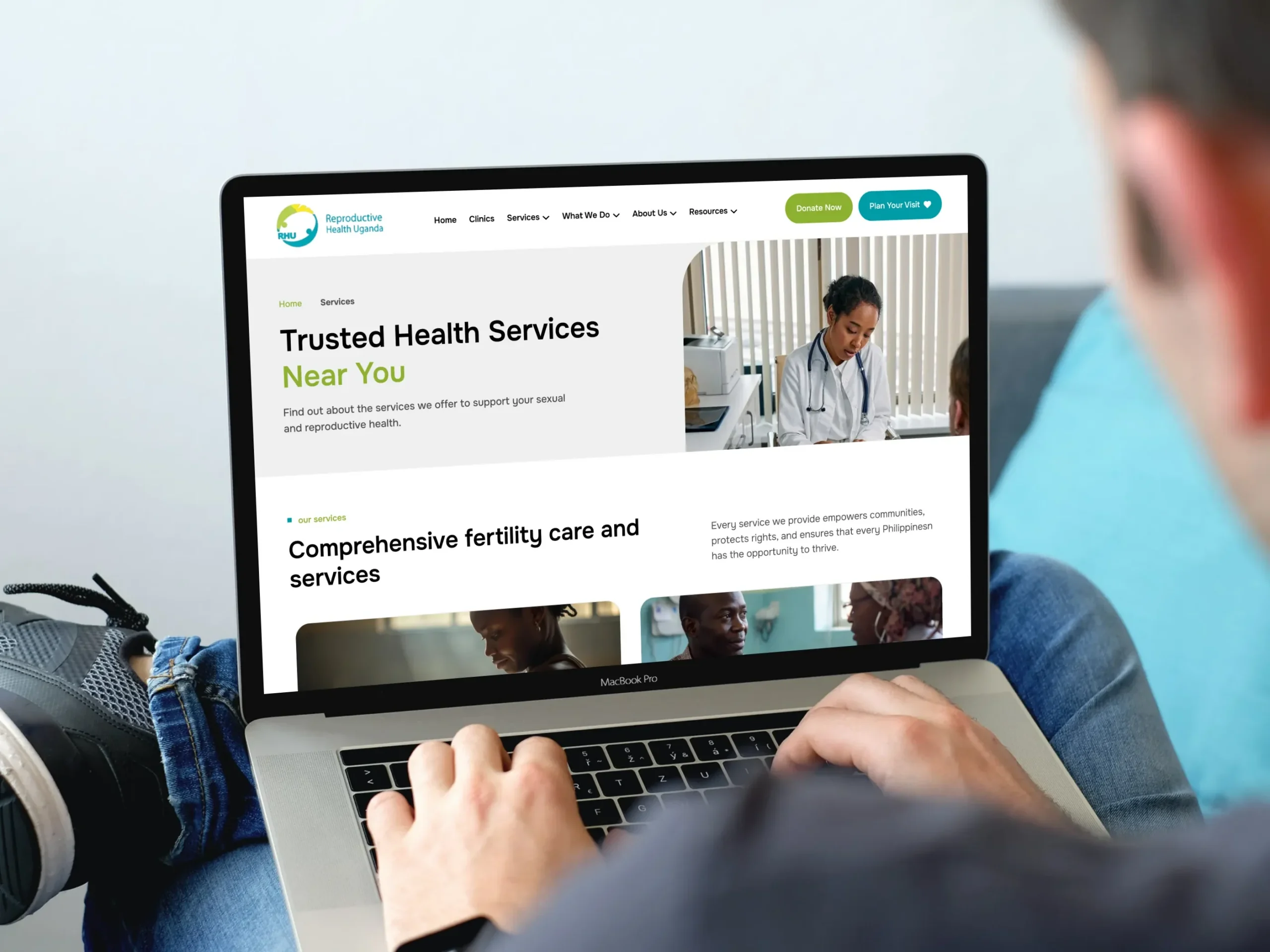 Reproductive Health Uganda (RHU) Website Modernization Case Study | Digital Healthcare Transformation Healthcare Website Development,WordPress healthcare website,healthcare website redesign