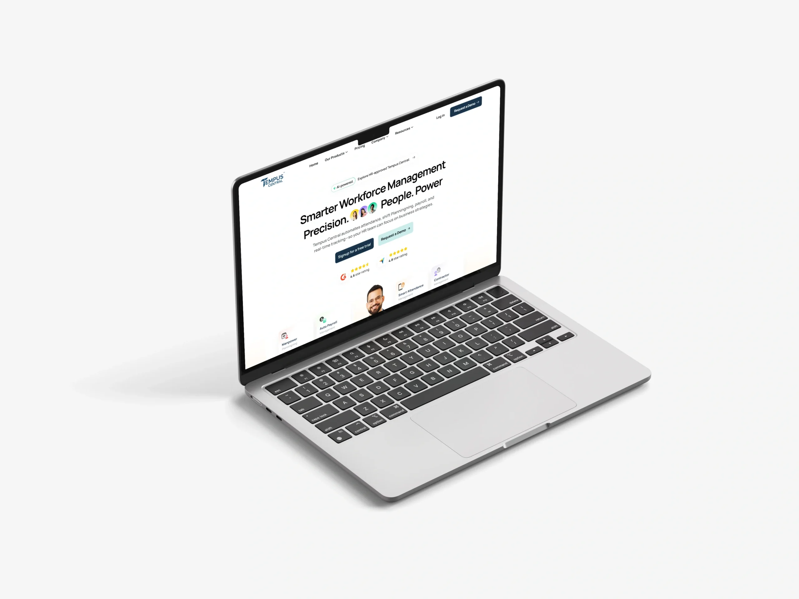 Tempus Central – HR & Workforce Management Website Tempus Central