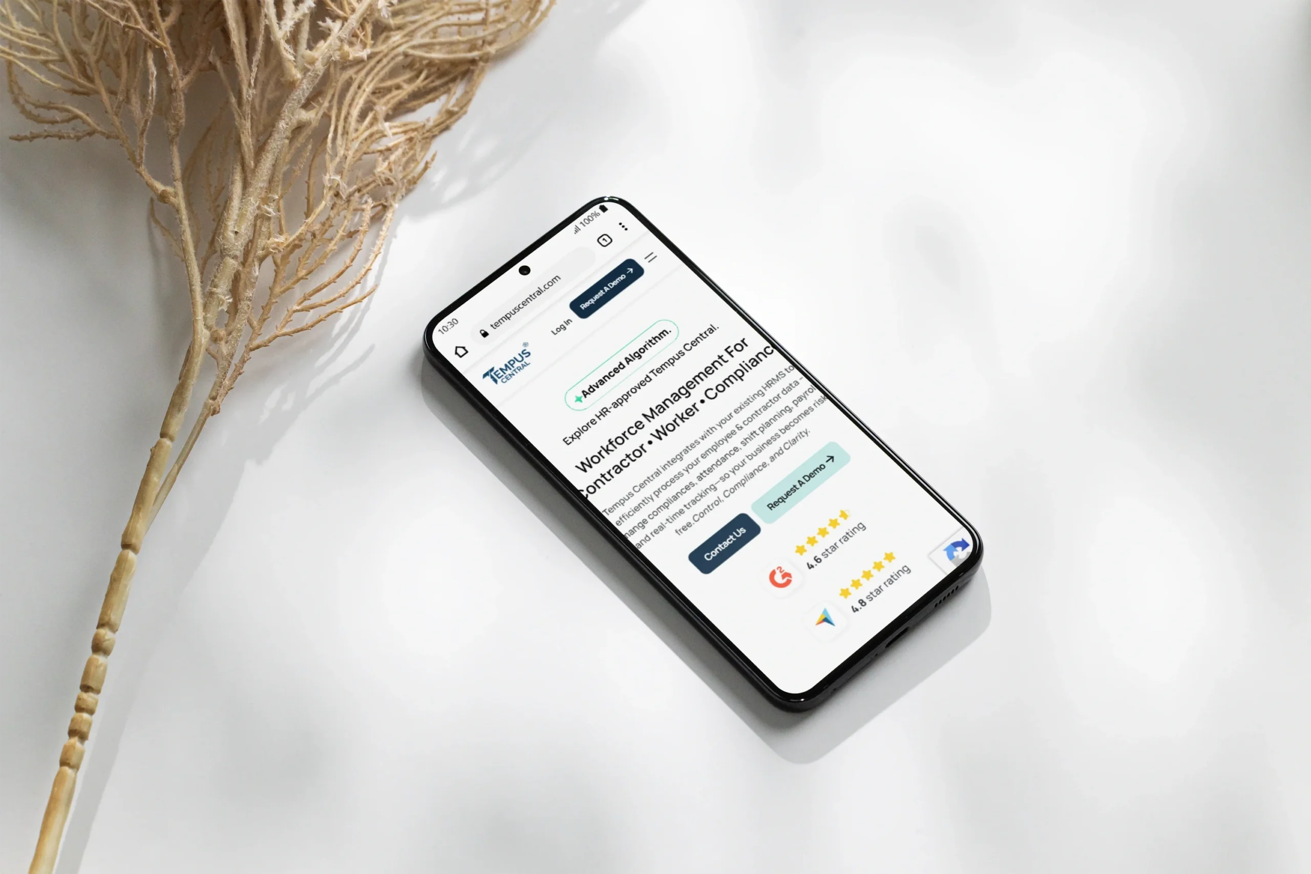 Tempus Central – HR & Workforce Management Website Tempus Central