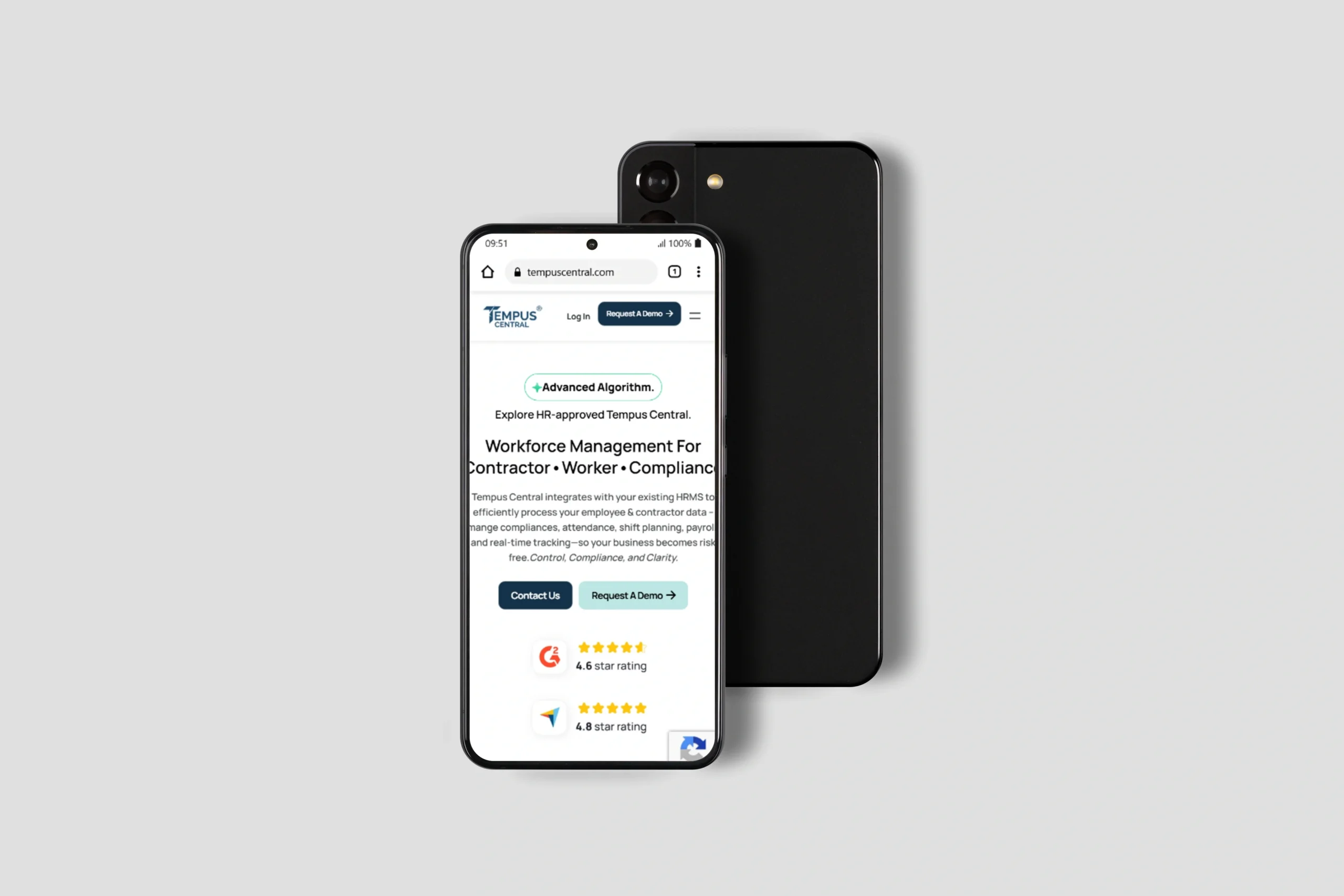 Tempus Central – HR & Workforce Management Website Tempus Central
