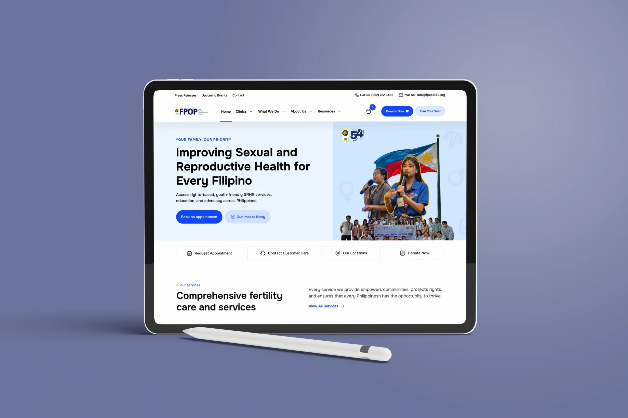 Family Planning Organization of the Philippines (FPOP): Scalable Healthcare & Donation Platform Case Study fpop