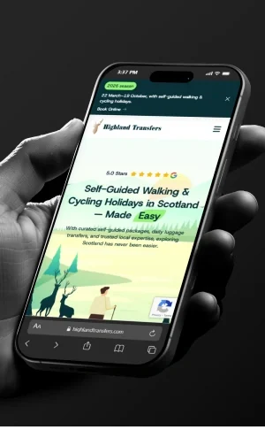 Highland Transfers Website Redesign & Development & SEO Optimization image 1 (1)