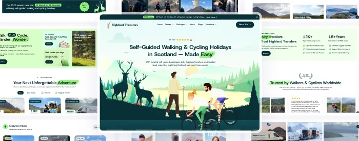 Highland Transfers Website Redesign & Development & SEO Optimization image 2 (1)