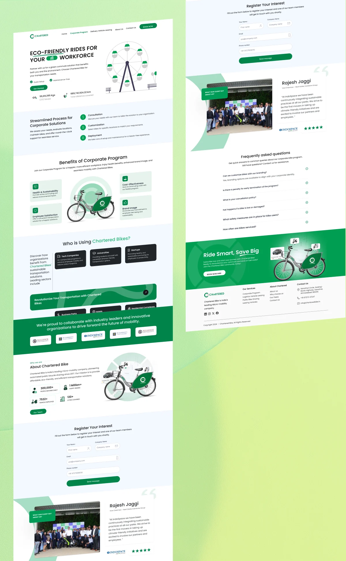 Designing a Fast and Functional Website for India’s Leading Bike-Sharing Service Bike-Sharing