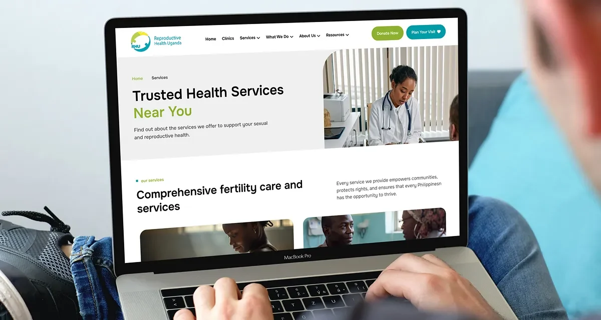 Reproductive Health Uganda (RHU) Website Modernization Case Study | Digital Healthcare Transformation Healthcare Website Development,WordPress healthcare website,healthcare website redesign