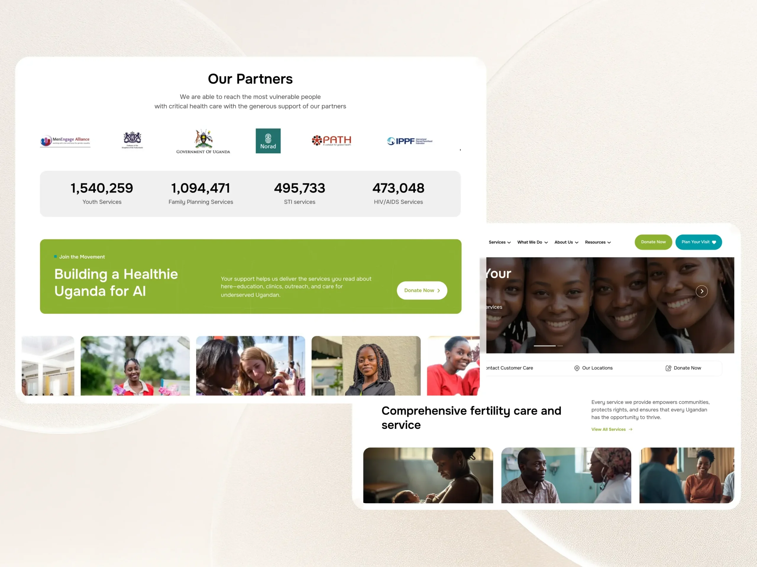 Reproductive Health Uganda (RHU) Website Modernization Case Study | Digital Healthcare Transformation Healthcare Website Development,WordPress healthcare website,healthcare website redesign