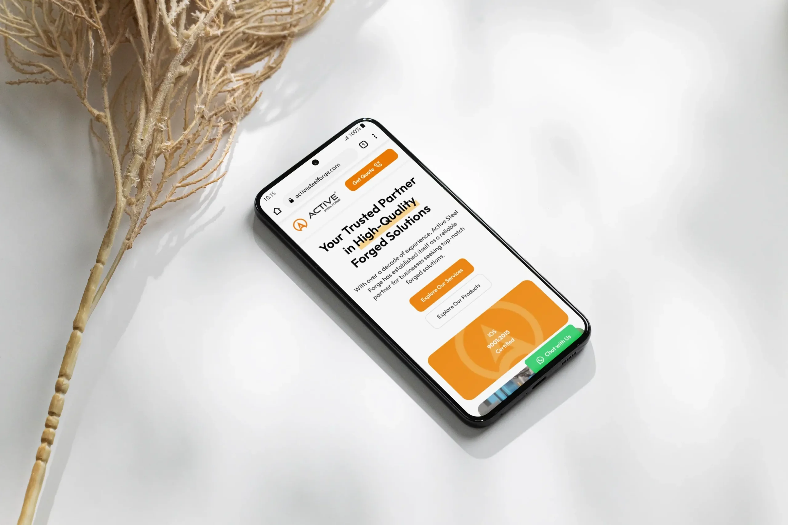 WordPress Performance Optimization Case Study – Active Steel Forge Speed & SEO Improvement WordPress Performance