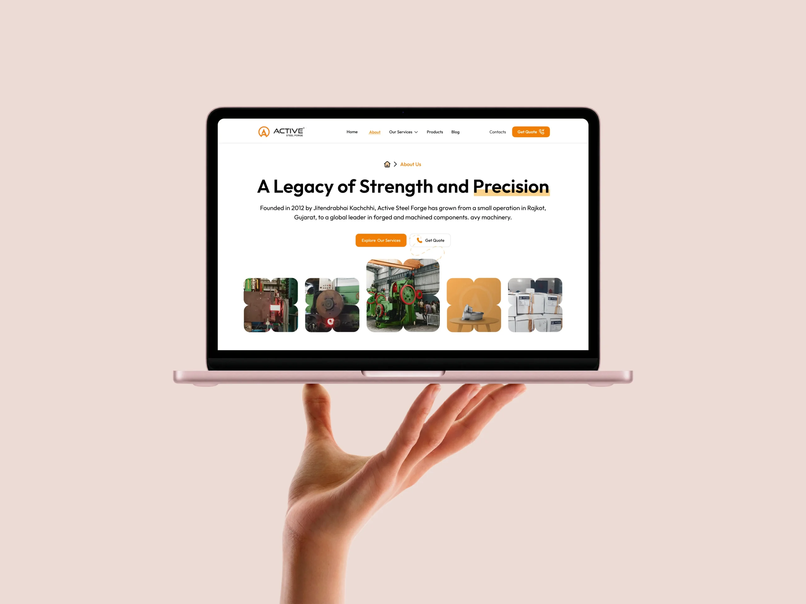 WordPress Performance Optimization Case Study – Active Steel Forge Speed & SEO Improvement WordPress Performance