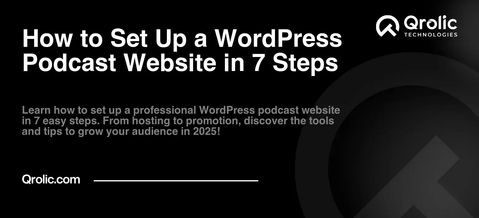 How to Set Up a WordPress Podcast Website in 7 Steps How-to-Set-Up-a-WordPress-Podcast-Website-in-7-Steps-Featured-Image