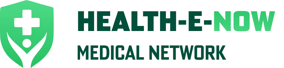 Health-e-now Website Redesign & UI/UX Enhancement Brand Logo